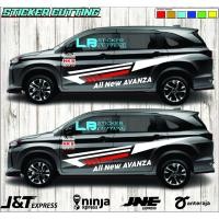 ราคา สติ๊กเกอร์แต่งรถ Cool Avanza, แถบรายการตัวถังด้านข้าง Toyota Avanza (44310279157)