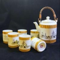 ราคา พร้อมส่ง ชุดชงชา กาชงชา ชุดน้ำชา ถ้วยน้ำชา ชุดเสริฟชา ชุดชงชาเซรามิคเครื่องปั้นดินเผาชั้นดีที่สุด 茶具 (5067550959)