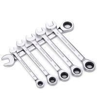 ราคา ประแจข้าง ด้ามฟรีตรง แหวนฟรี ประแจแหวนข้างปากตาย ด้ามฟรี เบอร์ 8-19mm ประแจ แหวนข้างฟรี ปากตายบล็อก เหล็ก CR-V (1520646823)