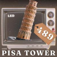 ราคา จิ๊กซอว์ 3 มิติ หอเอนเมืองปิซา รุ่นไนท์ Pisa Tower Night LED L535 แบรนด์ Cubicfun ของแท้ 100% (21394088652)