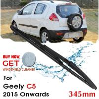 ราคา ใบปัดน้ําฝนรถด้านหลังหน้าต่างกระจก Wipers สําหรับ Geely C5 Hatchback 345 มม.2015 Onwards Auto อุปกรณ์เสริม (44265829184)