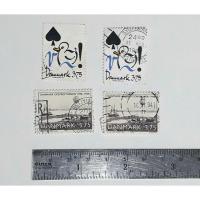 ราคา แสตมป์ อากรแสตมป์เก่า ประเทศเดนมาร์ก stamp 1 ชุด ได้ 4 ดวง (1969420532)