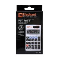ราคา ตราช้าง เครื่องคิดเลข รุ่น P01-12D S (25356849321)