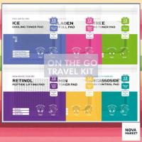 ราคา DERMAL Premium Toner Pads – 6 Type-Portable 12 แผ่น, K-Beauty, Anti-aging, Moisturizing, Brightening, Authentic Korean, Glass Skin (27639523917)