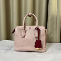 ราคา กระเป๋า MCM Milla Mini Grained Calfskin Tote มือสอง (25136839177)