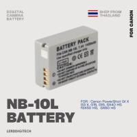 ราคา NB10L / NB-10L แบตเตอรี่กล้องดิจิตอล สำหรับ Canon PowerShot G1 X G3 X, G15, G16, SX40 HS fSX50 HS, SX60 HS (29635058315)