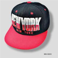 ราคา 2212 NEW YORK หมวกฮิปฮอป มือสอง สีดำ SNAPBACK ขนาด 57-58cm (3379889589)