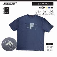 ราคา เสื้อยืดกราฟิก Fidelio Plus Size Blueprint "F" - สีเทา (43655975284)