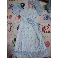 ราคา เดรสสีฟ้าอ่อนลายดอกไม้เล็กๆ (27579385704)