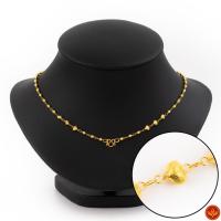 ราคา LSW สร้อยคอทองคำแท้ 1 สลึง (3.79 กรัม) ลายประคำคั่นโซ่มัดข้าง 3 หัวใจ NC-125 (6792164568)