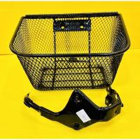 ราคา ตะกร้า Wave125i New 2012 ปลาวาฬ ,เวฟ125i นิว 2012 ปลาวาฬ พร้อมขายึดตะกร้า แบบหนาพิเศษ ตาข่ายดำ ตะกร้ารถมอเตอร์ไซค์ (28571144771)