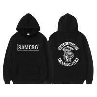 ราคา เสื้อกันหนาว มีฮู้ด พิมพ์ลาย Sons Of Anarchy Samcro แบบสองด้าน สําหรับผู้ชาย (24487731695)