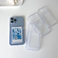 ราคา เคสใส่บัตร ใส่รูป เคสใสใส่รูปได้ พร้อมส่ง*** สำหรับ ( 7- 15 pro max ) (20341716370)