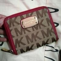 ราคา MK Michael Kors กระเป๋าสตางค์ ใบสั้น ซิปรอบ มือ2 ของแท้ (2310304227)