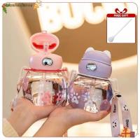 ราคา 【ช้อปด่วน】แก้วน้ำแบบมีหลอดน่ารักขนาด 450 มล. ปราศจาก BPA ขวดน้ำหมีกันรั่ว ขวดน้ำดื่มเด็กแบบพกพาสำหรับใช้กลางแจ้ง 【LotusRadiance】 (42812051529)