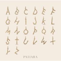 ราคา Patiara Gold Signature Texture Alphabet จี้ตัวอักษร เงินแท้ชุบทอง (N-Z) (29466722422)