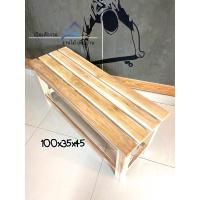 ราคา เก้าอี้ยาวไม้สัก งานดิบ 100*35*45 cm. ม้านั่งยาว ม้ายาวไม้สัก เก้าอี้สนาม (6647906861)