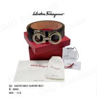 ราคา Salvatore Ferragamo เข็มขัดผู้ชาย รุ่น ADJUSTABLE GANCINI BELT Code: 679880 0688759 (14722420255)