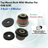 ราคา Top Mount Bush พร้อมเครื่องซักผ้า 38mm Spec สําหรับขายึดโช้คอัพแบบปรับได้ AIRONE BC GAB D2 (ID:12mm) (42754960295)