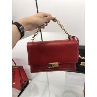 ราคา MICHAEL KORS Cece Medium Leather Shoulder Bag - BRIGHT RED (8313967314)