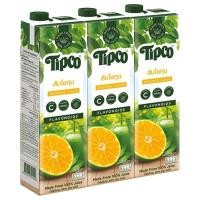 ราคา ทิปโก้ น้ำส้มโชกุน 100% 1000 มล. x 3 กล่อง (6835117360)