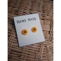 ราคา ต่างหูดอกทานตะวัน ต่างหูดอกไม้ สินค้าไทย (26464778279)