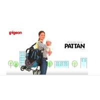 ราคา ✈️รถเข็นเด็ก Pigeon Pattan✈️ มือสองจากญี่ปุ่น รุ่นใหม่น้ำหนักเบา พับเล็ก ขึ้นเครื่องบินได้ (42365071248)