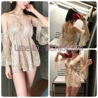 ราคา Jumpsuit cop brand งานสวยมาก (6734527447)