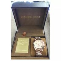 ราคา Michael Kors นาฬิกาข้อมือผู้หญิง ดีไซน์ทันสมัย สายสแตนเลสอย่างดี ของแท้ 100 % รับประกัน 1 ปีเต็ม ( Rose Gold ) (5960574040)