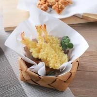 ราคา 858 แผ่นซับน้ำมัน กระดาษรองของทอดสีขาว 50 แผ่น กระดาษซับน้ำมันทอด (25911980137)