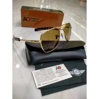 ราคา แว่น AO America Optical ทองกระจกแท้ ปั้มทุกจุดทรงนักบิน แว่นทรงวินเทจขายดีแถม กล่อง ซองผ้าเช็ดครบ✅นำเข้าญี่ปุ่น (29837268112)