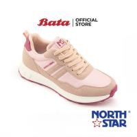 ราคา Bata บาจา ยี่ห้อ North Star รองเท้าผ้าใบแบบผูกเชือก ผ้าใบแฟชั่น สนีกเกอร์ สำหรับผู้หญิง รุ่น LONDON สีชมพู 5395176 (21372673500)