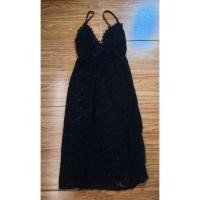 ราคา เดรสลูกไม้สีดำ เซ็กซี ยาวคลุมเข่า (20681023884)