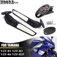 ราคา Mooreaxe สําหรับ Yamaha YZF R1 R3 R25 R6 YZF-R3 YZF-R6 YZF-R25 YZF-R1 1 คู่ Complete Wing กระจกสําหรับรถจักรยานยนต์ด้านหลังกระจกมองหลังกระจกโปร่งใส TJ-HS06 (26317509872)