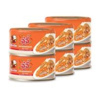 ราคา ปุ้มปุ้ย ฉู่ฉี่ปลาแมคเคอเรล 185 กรัม (แพ็ก 6 ชิ้น) (42163883378)