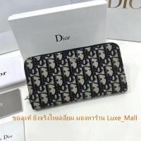 ราคา ของแท้ ยิงจริงใหม่เอี่ยม DIOR กระเป๋าสตางค์ใบยาวมีซิป คลิปยาว กระเป๋าสตางค์ผู้ชาย (29105695090)
