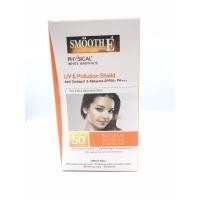 ราคา Smooth E Physical White Babyface UV & Pollution Shield SPF50 สมูทอี ยูวี ไวท์ เบบี้เฟส ครีมกันแดด 18 g (3375307900)