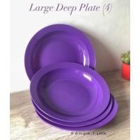 ราคา จาน TUPPERWARE / จานลึกขนาดใหญ่ (4 ชิ้น) (27990983673)
