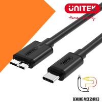 ราคา สายฮาร์ดไดรฟ์แบบพกพาพร้อมรู USB-C (Type-C) เป็น Micro-B Unitek Y-C475BK - สินค้าของแท้ (24977924490)