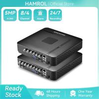 ราคา Hamrol 5MP-N AHD/N DVR 4Channel 8Channel CCTV AHD DVR NVR 5in1 Video Recorder For IP Camera Analog Camera (2081782847)