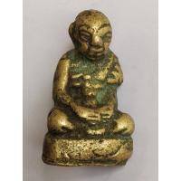 ราคา รูปหล่อโบราณหลวงปู่สุข วัดวัดโพธิ์ทรายทอง เนื้อทองผสม (21215971779)