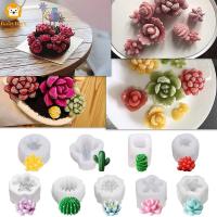 ราคา แม่พิมพ์ซิลิโคนเรซิ่น รูปต้นกระบองเพชร ดอกไม้ สําหรับทําเทียน DIY 9 ชิ้น SHOPSKC0206 (19780060673)