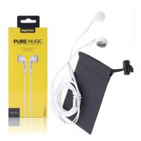 ราคา หูฟัง Remax Pure Music รุ่น RM-303 ของแท้ 100 % พร้อมถุงเก็บหูฟัง (20678096147)