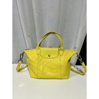 ราคา Longchamp S cuir “หนังแกะ" เหลืองมะนาว (22313804765)