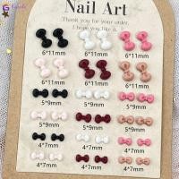 ราคา ปมโบว์แมว อุปกรณ์เล็บน่ารักแมวโบว์ผูกเล็บอุปกรณ์ตกแต่งเล็บ 50 ชิ้น 【goob】 (28225355709)