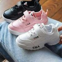ราคา รองเท้ากีฬา FILA กันลื่น ระบายอากาศได้ดี นําเข้า คุณภาพดี สําหรับเด็กผู้ชาย และเด็กผู้หญิง (8627710878)