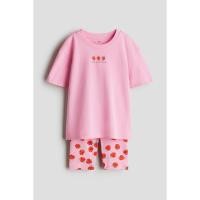 ราคา H&M(เอชแอนด์เอ็ม) ชุดพิมพ์ลาย 2 ชิ้น เด็กผู้หญิง 1238606_8 (29730617042)
