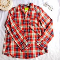 ราคา เสื้อเชิ้ตลายสก๊อต เสื้อป้ายแบรนด์ญี่ปุ่น เสื้อ (5830643819)