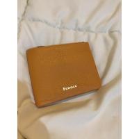 ราคา Fennec กระเป๋าตังค์หนังแท้ สีเหลือง อะไหล่เงิน (9254948870)