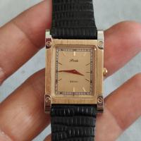 ราคา นาฬิกาผู้หญิง นาฬิกาญี่ปุ่นมือสอง นาฬิกา Vintage Seiko tank watch 2กษัตริย์ ระบบ quartz เรียบหรู (23314642088)